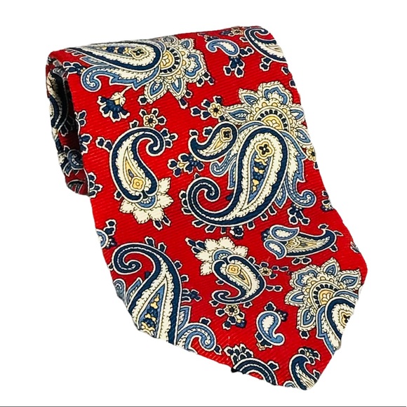 Lauren Ralph Lauren Paisley Design Necktie - Picture 1 of 6